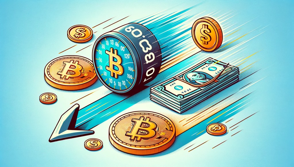 transaction speed cryptocurrency vs traditional